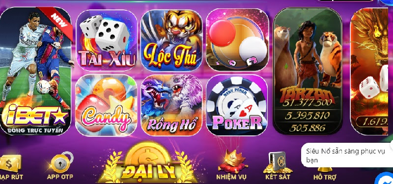 Tỷ lệ ăn cược tại cổng game bài Sieuno Club cực cao