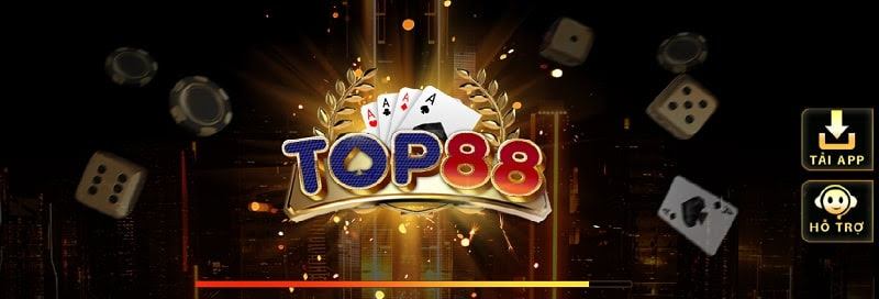 Top88 - Cổng game có giao diện cực đẹp