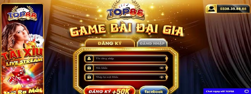 Cổng game Top88 đang làm mưa làm gió hiện nay