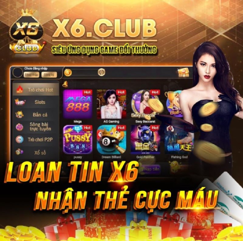 Nhận thẻ cực máu chỉ có tại cổng game X6 Club