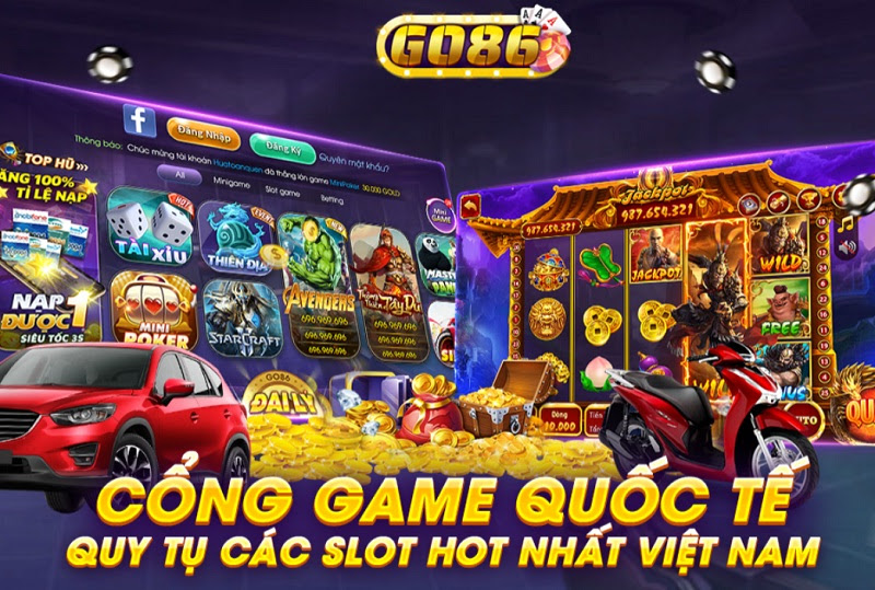 Nhanh tay đăng ký thành viên tại cổng game bài uy tín Go86