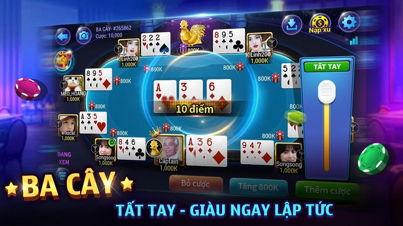 Game nổi bật tại Waha Club