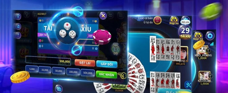 Giao diện cổng game Waha Club