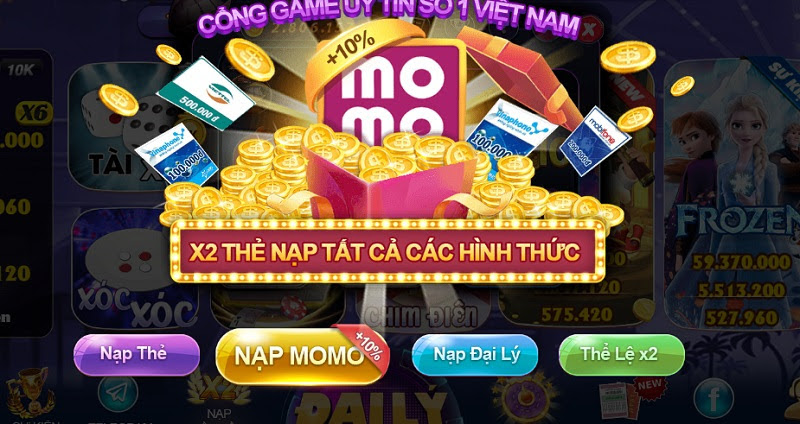 Chương trình ưu đãi tại cổng game bài Wonvip