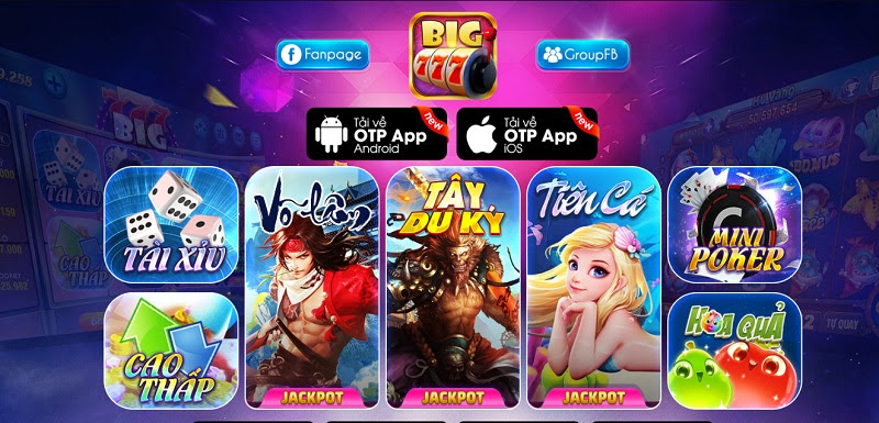 Cổng game Big777 uy tín hàng đầu