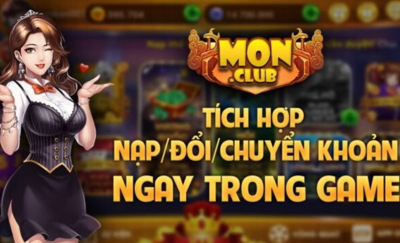 Giao dịch trên cổng game bài uy tín Mon Club