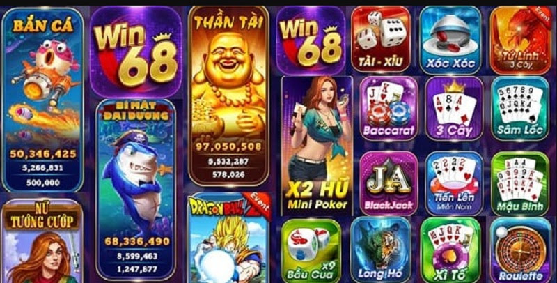 Cổng game có số lượng trò chơi đa dạng và siêu hot