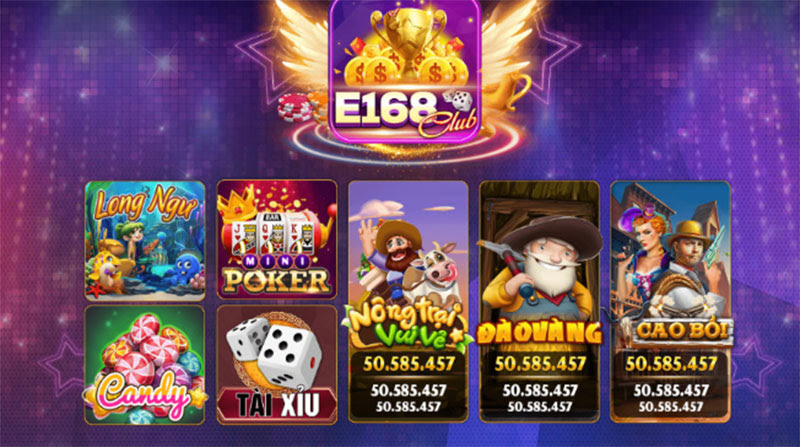 Kho Slots game bất tận chỉ có tại E168