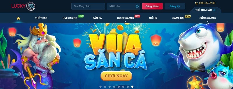 Tham gia game bắn cá Lucky88 không chỉ chất mà còn hay