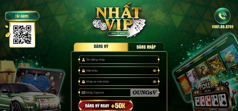 Giftcode Nhất Vip dành cho tân thủ trị giá 50k